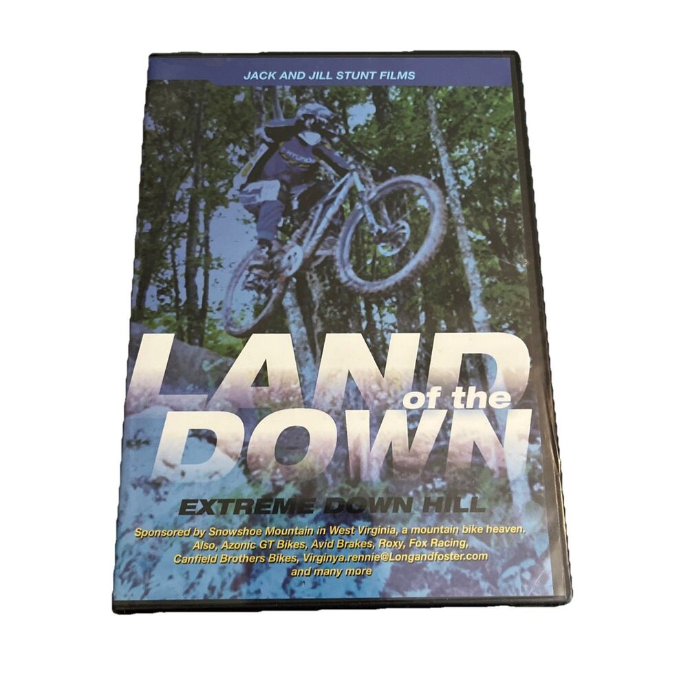 Land Of The Down (DVD, 2005) Downhill Mountain Biking BIKE Rare EXTREME Sealed